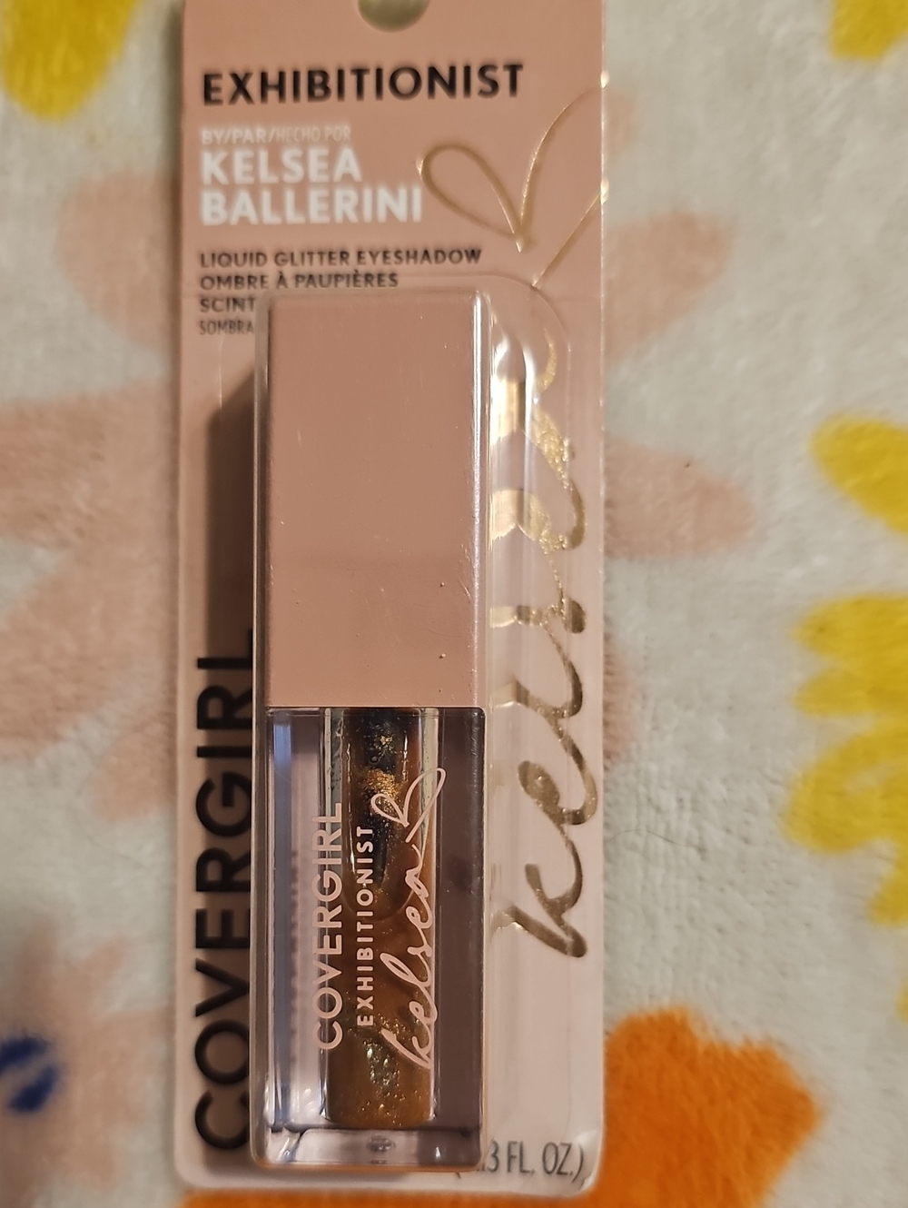 COVERGIRL Exhibitionist Liquid Glitter Eyeshadow — Rose Gold Glitter